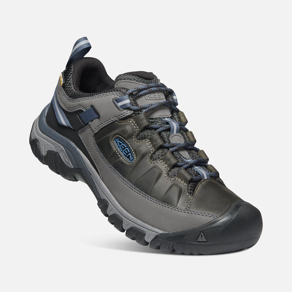 Keen Wandelschoenen Heren Donker Grijs - Targhee Iii Waterproof Wide - 76480-NLRX